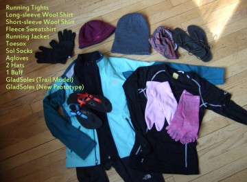 Jennie's Winter Running Gear List