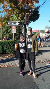 Jennie + Rich at the 2013 Maplewood 5K Race